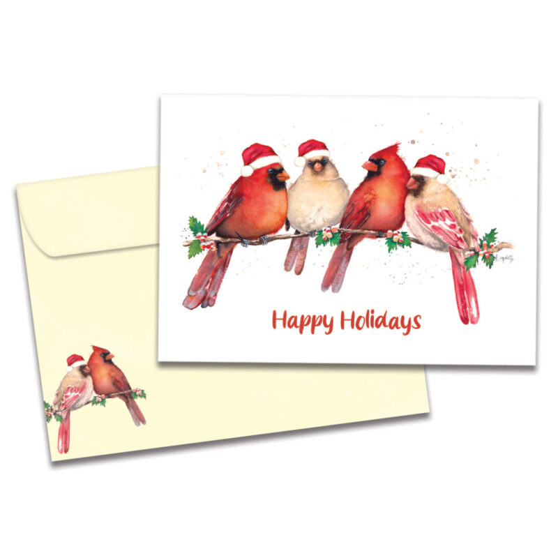 The Backyard Naturalist stocks Tree Free Greeting cards for all occasions, including Christmas and Hanukkah.