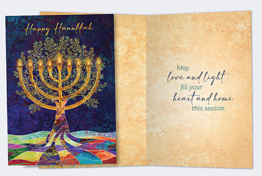 The Backyard Naturalist stocks Tree Free Greeting cards for all occasions, including Christmas and Hanukkah.