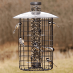 The Backyard Naturalist stocks the B7DC model of Droll Yankees Sunflower/Mixed Seed Domed Cage Feeders.