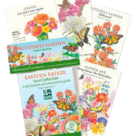 The Backyard Naturalist Butterfly Flower Garden Seeds for Eastern States. Organic seeds from Botanical Interests to attract bees, butterflies, hummingbirds and other wild birds to your backyard.
