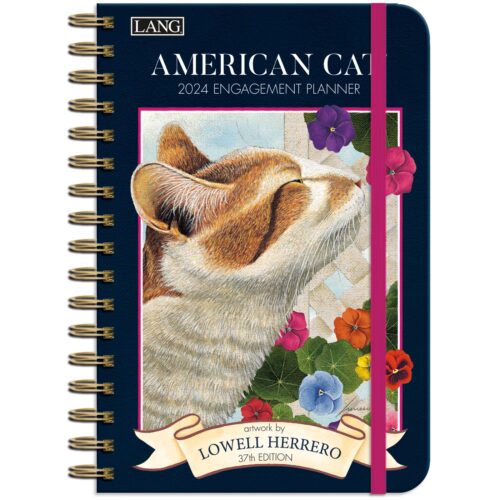 Lang's American Cat 2024 Engagement Calendars are here! The Backyard Naturalist has 2024 calendars in stock, including Audubon and Lang favorites like, Birds, Songbirds, Kids Birding, Nature, 365 Kittens or Puppies, Sloths, Tiny Owls and more in Wall, Mini, Engagement, Pocket Planners and Page-A-Day formats.