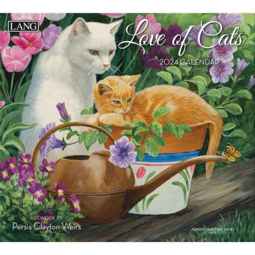 Lang's Love of Cats 2024 Wall Calendars are here! The Backyard Naturalist has 2024 calendars in stock, including Audubon and Lang favorites like, Birds, Songbirds, Kids Birding, Nature, 365 Kittens or Puppies, Sloths, Tiny Owls and more in Wall, Mini, Engagements, Pocket Planners and Page-A-Day formats.