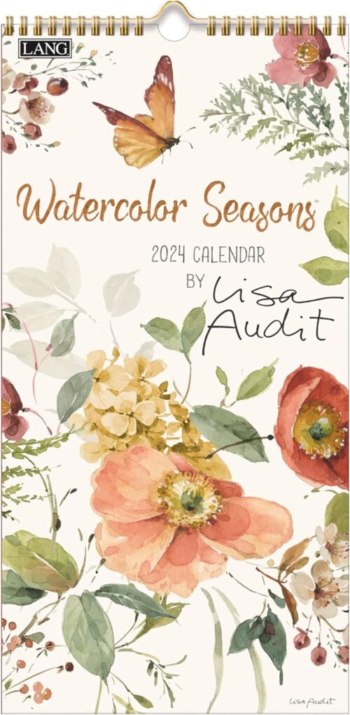 Lang's Watercolor Seasons 2024 Vertical Wall Calendars are here! The Backyard Naturalist has 2024 calendars in stock, including Audubon and Lang favorites like, Birds, Songbirds, Kids Birding, Nature, 365 Kittens or Puppies, Sloths, Tiny Owls and more in Wall, Mini, Engagements, Pocket Planners and Page-A-Day formats.