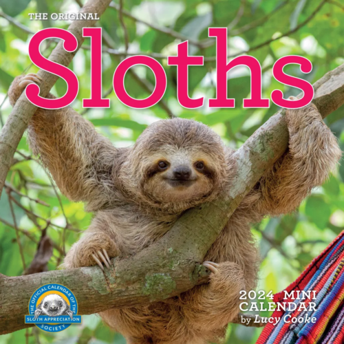 Audubon's Original Sloth Mini Calendar is here. The Backyard Naturalist has 2024 calendars in stock, including Audubon Birds, Songbirds, Kids Birding, Nature, 365 Kittens or Puppies, Sloths, Tiny Owls and more in Wall, Mini, Engagements, Pocket Planners and Page-A-Day formats.