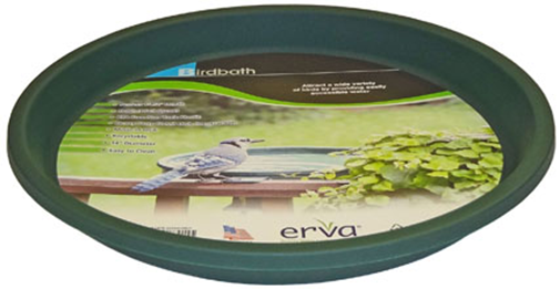 The Backyard Naturalist stocks and recommends Erva's Heated Bird Bath 14" Dish Replacement