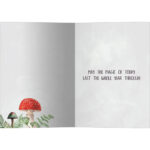 [magical mushroom inside of Birthday Greeting Card at The Backyard Naturalist]