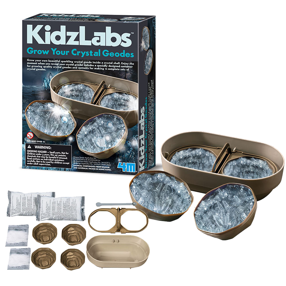 TheBYN Grow  Your Own Crystal Geode  kit  The Backyard 