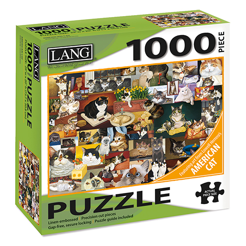 LANG Over The Bridge by Lowell Herrero Puzzle 500-Piece 