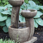 The Backyard Naturalist's concrete bird baths and statuary are handcrafted in the USA.