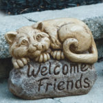 The Backyard Naturalist's concrete garden statuary is handcrafted in the USA.