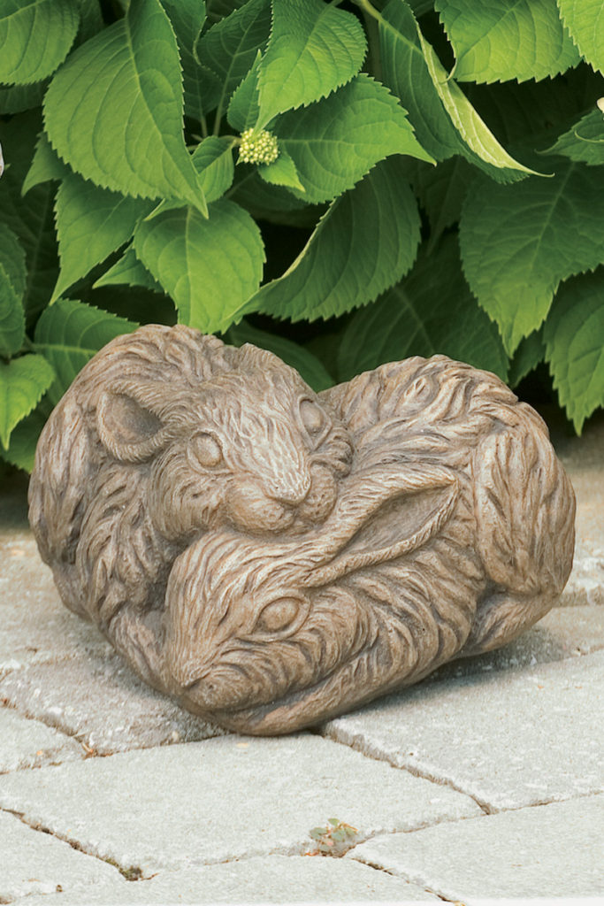 TheBYNconcretegardenstatuaryrabbits9515 The Backyard Naturalist