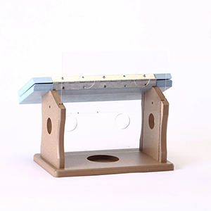 The Backyard Naturalist loves Bluebirds! That's why we stock a selection of feeders especially for Eastern Bluebirds, like this Mealworm Feeder in environmentally friendly recycled materials.