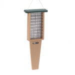 The Backyard Naturalist stocks suet block / cake feeders made of recycled poly-timber.